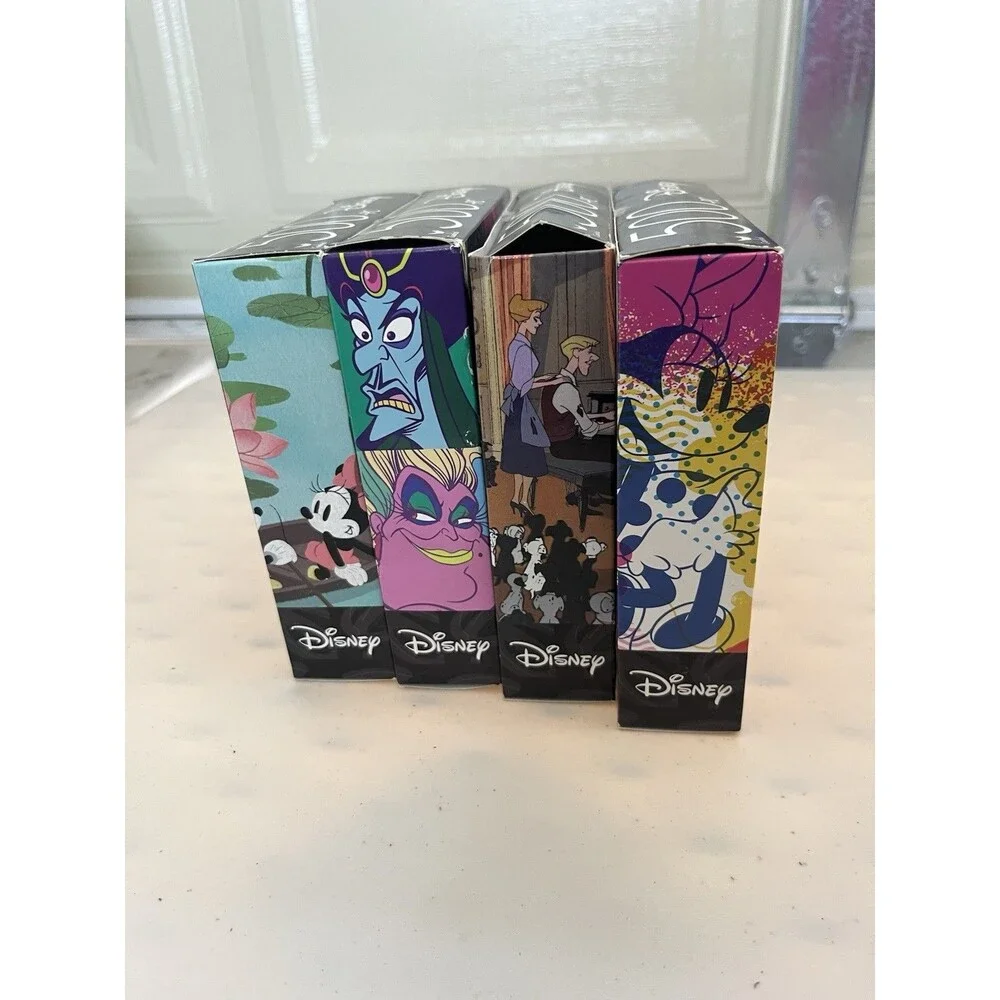 Disney Puzzle Lot 4 Spin Master  500pc Minnie Dalmation Villains Mickey&Minnie